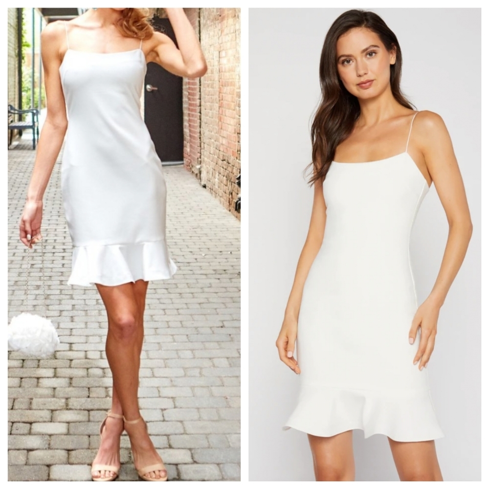 Likely White Mini Dress